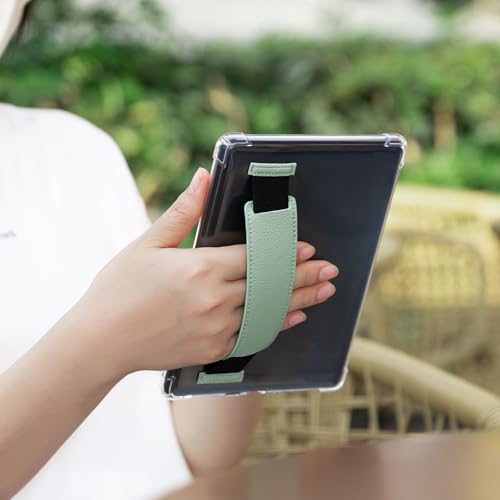 Image of iDLEHANDS 7 inch Clear Case,not for iPad(A260722) | Ultra Slim Lightweight Soft Transparent TPU Cover, Built-in Hand Strap