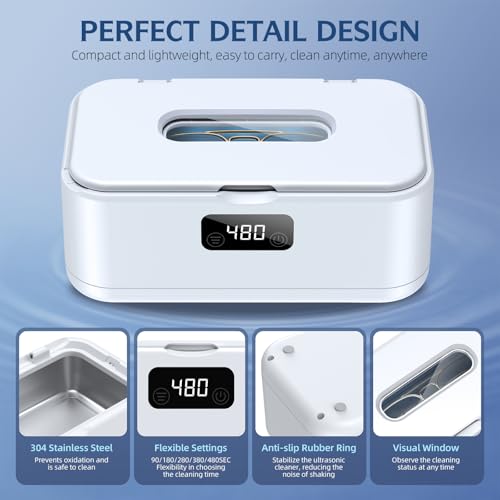 Ultrasonic Cleaner for Jewelry and Glasses