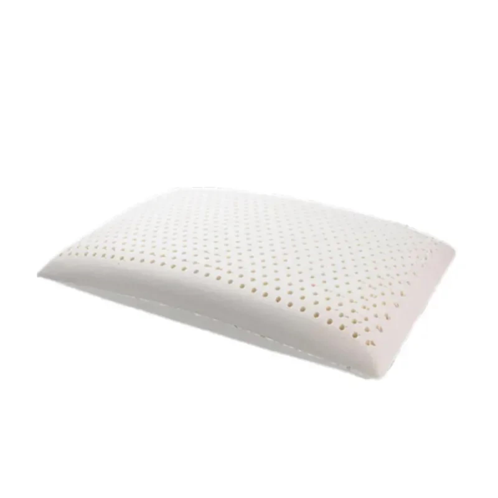RGOEMHJ Natural Latex Thin Soft Sleeping Wave Pillow To Help Sleep Adults Ultra-thin Low To Protect The Cervical Spine for Side/Back/Stomach Sleepers