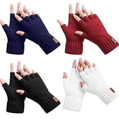 4 Pack, Black & Blue & Red & White