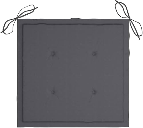 Miniatura 9 de Sillas para patio plegables con cojines, 8 piezas, madera de teca maciza, comedor, asientos al aire libre, sillas exteriores Sillas para Comedor