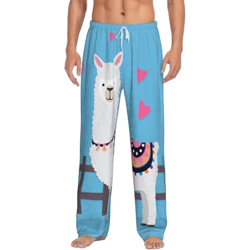 Pantalon pyjama alpaga homme en flanelle pour des soirées cocooning et détente