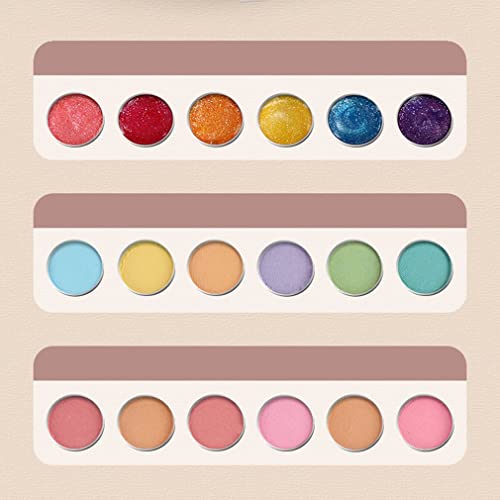 Kit Maquiagem Infantil Princesinha maleta de maquiagem - Conjunto de Pinceis