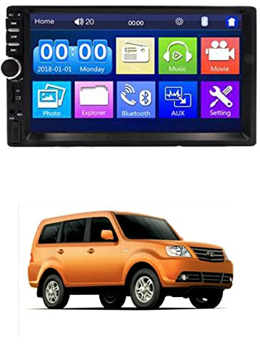 AYW 7 INCH Double Din Car Screen Stereo Media Player Audio Video Touch Screen Stereo Full HD with MP3/MP4/MP5/USB/FM Player/WiFi/Bluetooth & Mirror Link for Sumo Grand-picture-31