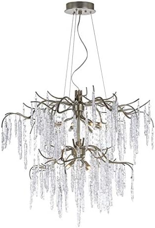 Maxim Lighting 26288ICSG Willow - Twelve Light 2-Tier Chandelier,