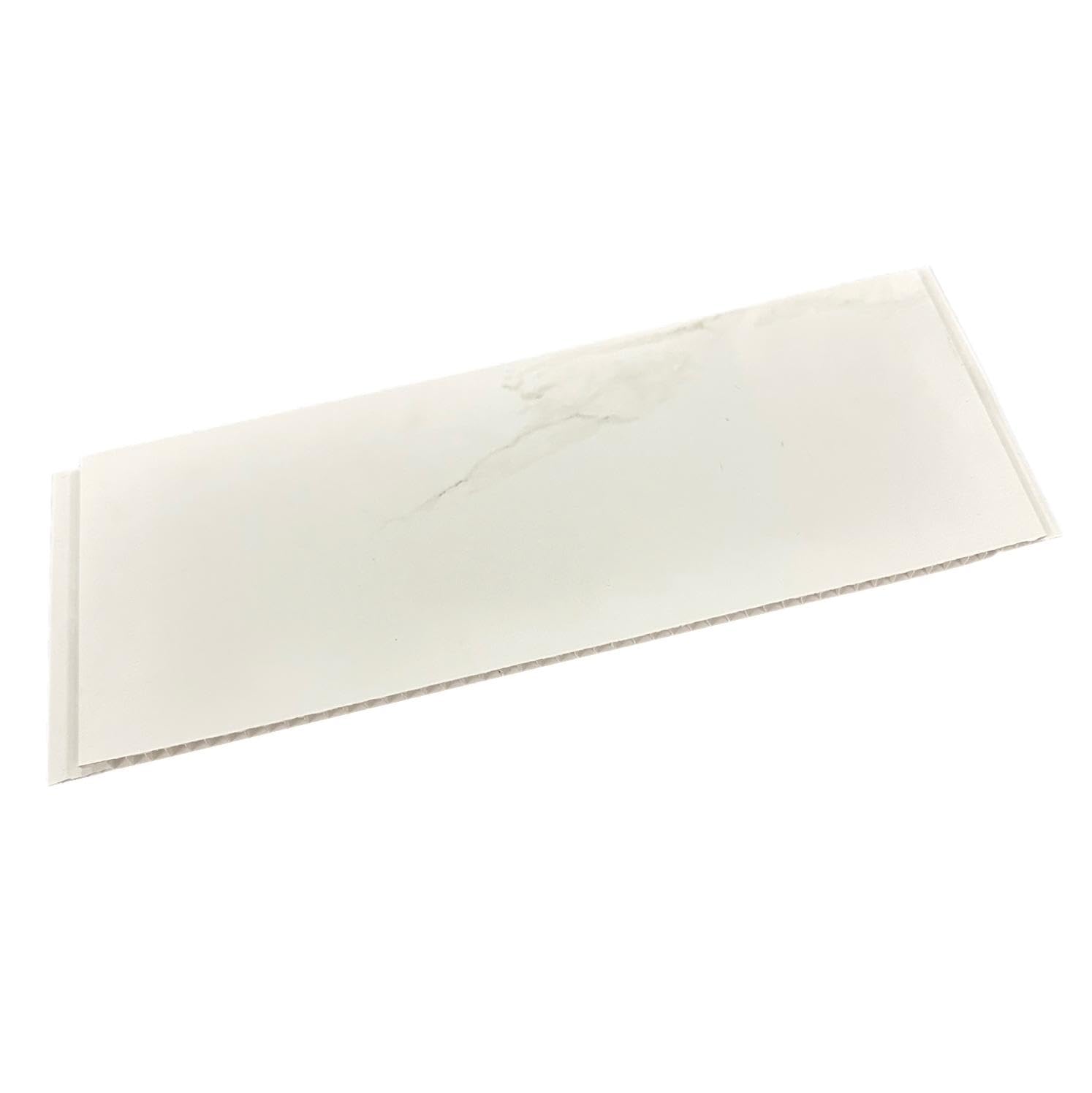 DBS White Marble Matt 5mm Sample Bathroom Wall Panels Shower Wet Wall PVC Ceiling Cladding Kitchen Sample