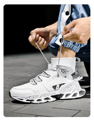 Men's Non Slip Athletic Tennis Walking Blade Type Mesh Trail Running Casual Sneakers Unisex Running Shoes2