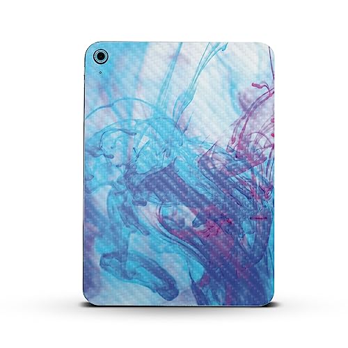 Image of MightySkins Carbon Fiber Skin Compatible with Apple iPad 10.9 inch 10th Gen (2022) Full Wrap Kit - Paint Vapor | Protective, Durable Textured Carbon Fiber Finish | Easy to Apply | Made in The USA