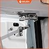 SOLIDfy® Rear Door Lock for Mercedes Sprinter W906 and VW Crafter I Type 2E | Rear Door Burglary Protection Security Caravan Camper #5