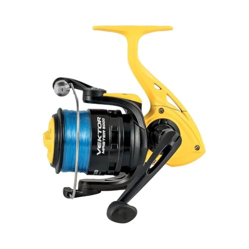 Carrete Trabucco Vektor Master 5000 – Embrague frontal microajustable, bobina Long Cast, hilo Max Plus, para fondo y alimentador – ideal para sarago, carpa XL y cefalo
