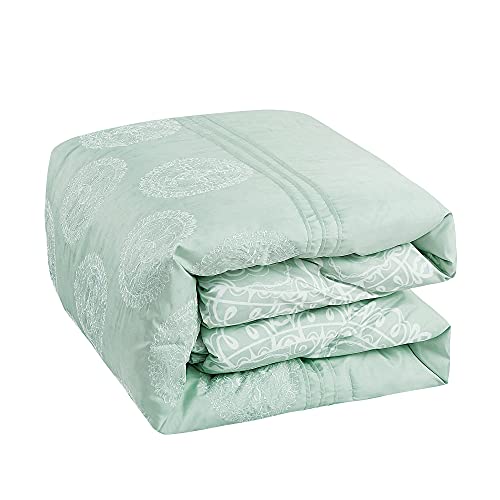 Esca La Casa Comforter Set - Modern Minimalistic Design, Suitable For All Seasons, Decorative Pillow, Matching Shams - Queen Size #TOP1