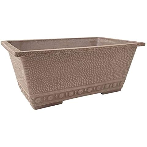 PSW Arcadia Garden Products FEL34TP Window Box, 13 by 9 by 5.5-Inch, Taupe Cover