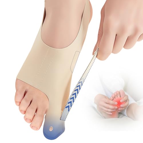 Nacerlary 1 Par Calcetines Hallux Valgus, Corrector de Hallux Valgus, Corrector dedos del pie, Corrección y Protección del Dedo en Martillo, Separador Dedos Pie para dedos superpuestos M
