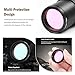 Astromania Deluxe Telescope LRGB 1.25 Inch Filter Set - Colour Filters for Use with Monochrome CCD Cameras - Give Stunning Astrophotographic Results