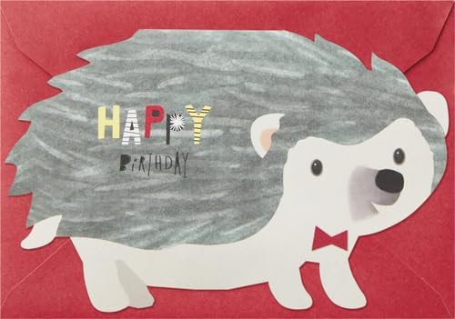 Miniatura 2 de Hallmark Tarjeta de felicitación de cumpleaños desplegable (Honeycomb Hedgehog) (599RZQ1002)