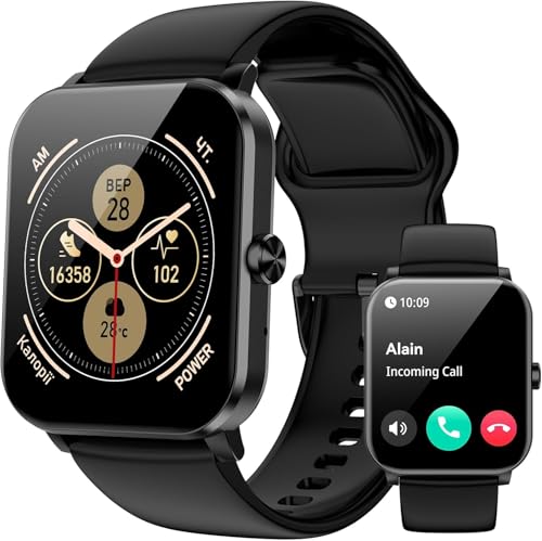 Smart Watch, Smartwatches for Men Women, 1.81'HD Fitness Tracker (Answer/Make Calls), 120+ Sport...