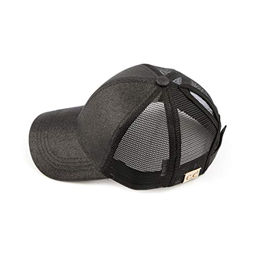 C.C Kids Ponytail Caps Messy Buns Trucker Plain Baseball Cap (BT-6-KIDS)4