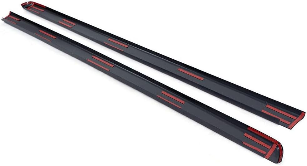Truck Bed Cap Molding Rail Cover / 6.5Ft Bed Us Left Right Plastic for Silverado 1500 99-06,for Silverado 1500/2500HD Classic 07,for Sierra 1500 99-06,for Sierra 1500HD 01-03 05-06