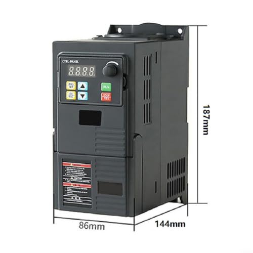 Regulador VFD 380V 2.2KW para optimizar el rendimiento y la velocidad de fresadoras CNC 3
