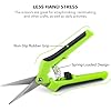 Amazon.com: Briartw Ergonomic Spring-Action Scissors,Spring-Loaded ...