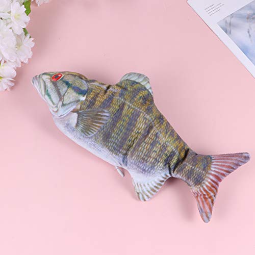 Brinquedo Eletrônico De Peixe Brinquedo De Apanhador De Animais De Estimação Pelúcia Tiflosão Brinqu