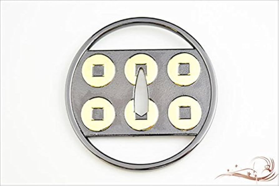 Amazon | 鍔 六文銭鍔（金入り）・真田幸村-六文銭散らし- 模造