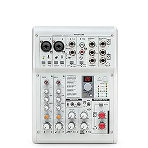 PFDTS Professionele Digitale Mixer Audio Interface DJ Sound Card Consoel met Phantom Power Equipment