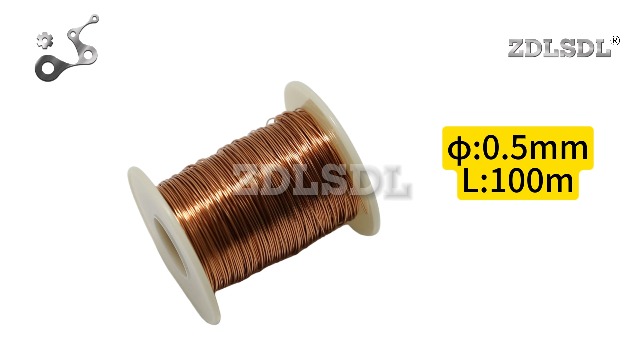 Filo Di Rame Laccato 0.3 Mm - Bobina Da 100 Metri, Isolato Per Avvolgimenti Elettrici - Foto 6