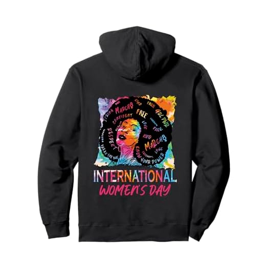 Joyeuse Journée internationale de la femme forte féministe Sweat à Capuche