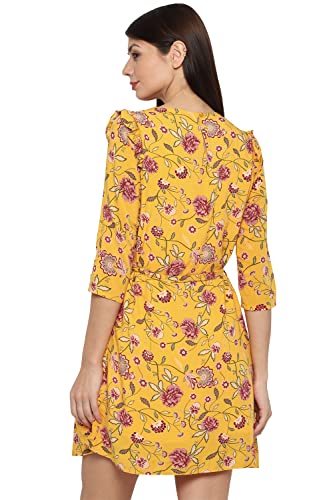 Image of Allen Solly Women's Rayon Classic Mini Casual Dress
