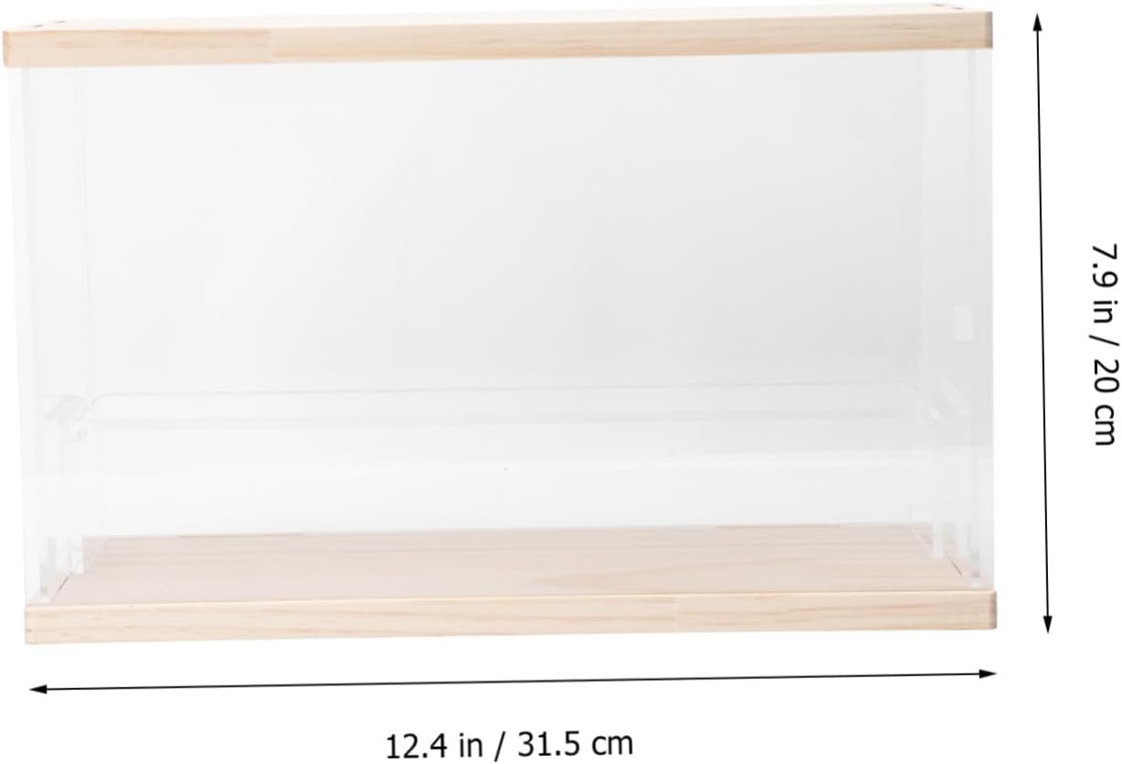 Transparent Acrylic Display Rack Organizer for Dolls Figurines Model Cars Desktop Storage Stand for Home Dorm Collectibles and Product Samples