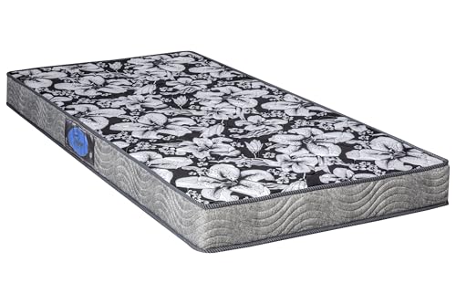Colchão Espuma Sankonfort D20 88cm Antiácaro Antialérgico para Cama Macio Colchão Solteiro (Preto)