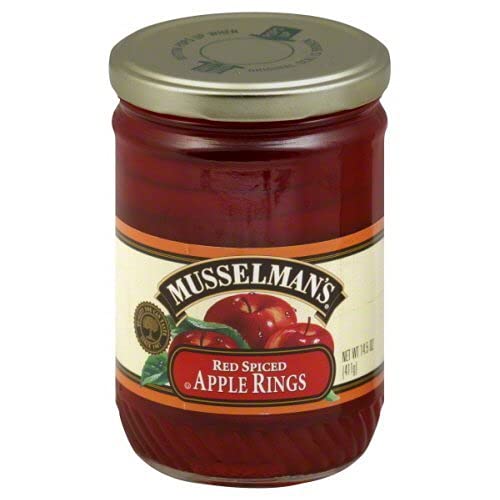Musselman's Red Spiced Apple Rings, 14.5 Oz, 2-Pack