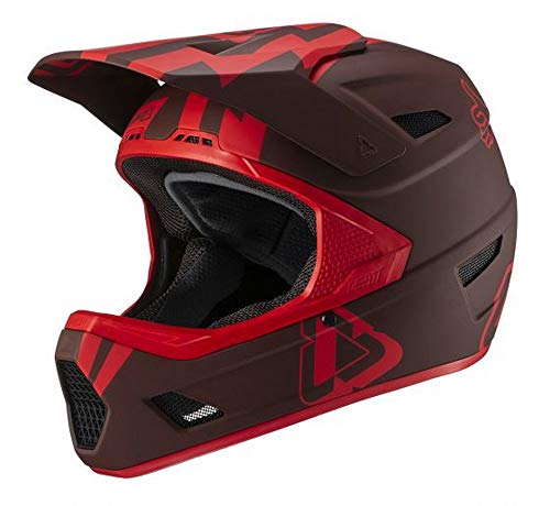 Casques de VTT Leatt Rouge Rubis en taille L pour cyclisme