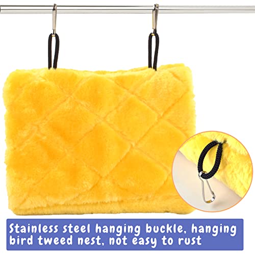 Hamac oiseau en peluche chaude nid suspendu pour cage de perroquet - 4