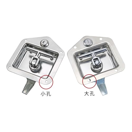 Serrure de panneau en acier inoxydable 304 robuste type T MS858-3 - 7