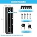 Rifle Safe 5-6 Gun Safes Quick Access Biometric Rifle Safe Gun Cabinets for Rifles and Shotguns Gun Safe for Rifles Storage Easier Smart Rifle Cabinet Provide Silence and Vibration Function