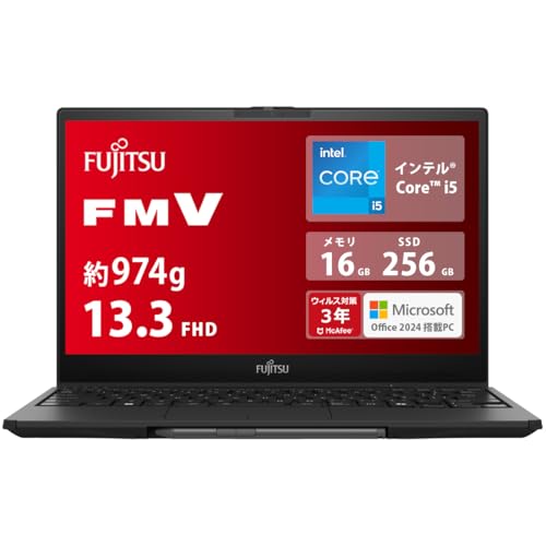 xm m[gp\R { FMV LIFEBOOK WU3/J3 (MS Office 2024/ԋ쓮obe/Win 11/13.3^/Core i5/16GB/SSD 256GB) UHV[Y AZ_WU3J3_Z684