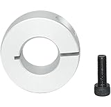 1PC Fixed Ring Open Type Limit Shaft Retaining Ring Locator -Aluminum Alloy Clamp for Machinery and Industry(55x90x22)