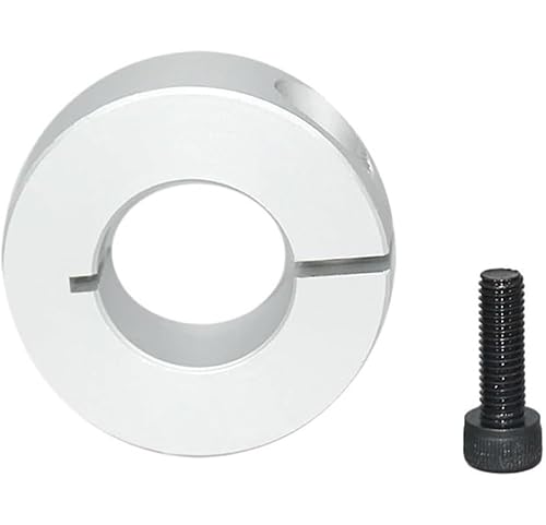 1PC Fixed Ring Open Type Limit Shaft Retaining Ring Locator -Aluminum Alloy Clamp for Machinery and Industry(55x90x22)