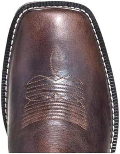 Justin Boots Mens Driller Soft Toe Eh Pull On Work Safety Shoes Casual - Brown - Size 11 D | Image 5