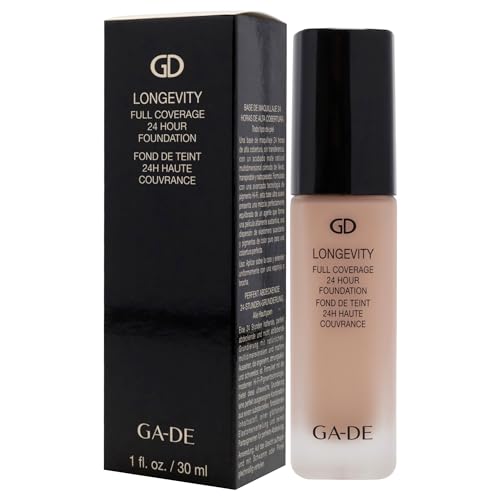 Image of GA-DE Longevity Full Coverage 24 Hour Foundation 551 Fair Beige 30 ml (Pack of 2)
