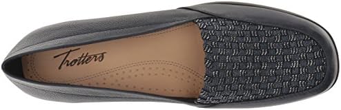 Trotters Women's Jenkins Flat, Navy, 5.5 M US | Image 4