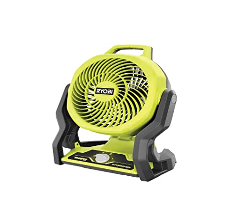 Ryobi-18-Volt-ONE-Hybrid-Portable-FanP3320-with-P163-Lithium-Ion-Battery200Ah-and-Charger