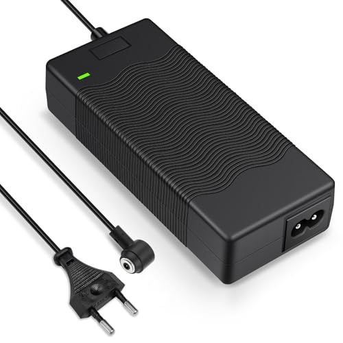 ZIMAOER 42V 2A Cargador Patinete Electrico 65W, Compatible con Xiaomi Mi 4/4 Pro Scooter Eléctrico, Batería de Litio para E-Bike y Hoverboard