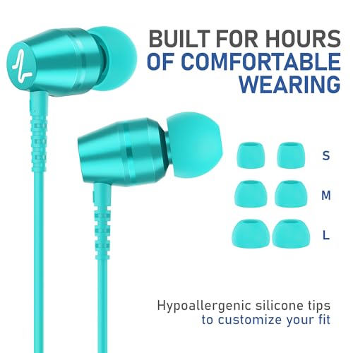 Image of LUDOS OMNITONE USB C Headphones for iPhone 17 16 15 Pro Max Plus Air iPad Pro, 5 Years Warranty, USB-C Earbuds for Samsung Galaxy S24 S23 Ultra S22 S21 FE S20 Z Flip 3 Fold 4, USB Type C Earphones