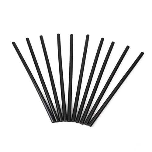 HAWILLOSCH 10Pcs High Viscosity Black Glue Sticks for DIY Projects Fast Curing Hot Melt Adhesive for Repairing and More for Crafts and Home Decorations