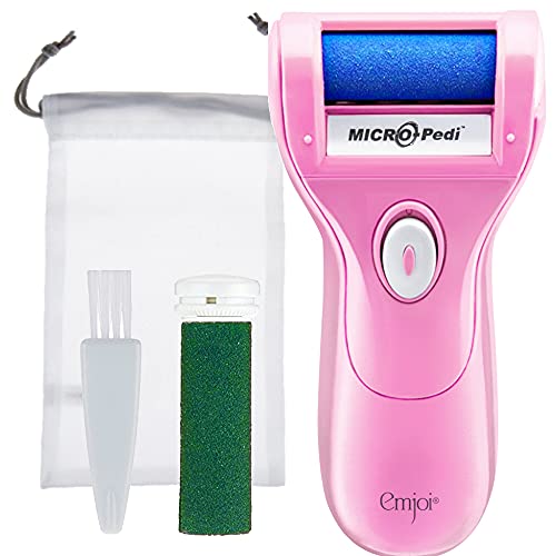 Emjoi Micro-Pedi battery-operated & Bonus Refill Roller