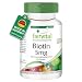 Produktbild Fairvital | Biotin 5mg - 90 Kapseln - mit 5000mcg Vitamin B7 pro Kapsel - HOCHDOSIERT - laktosefrei - VEGAN