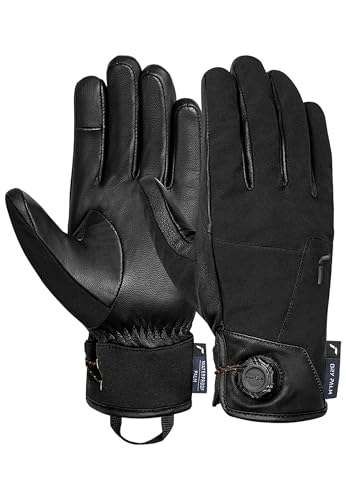 Gants de ski Reusch Roy Dry imperméables avec paume grip et attache Fidlock rapide